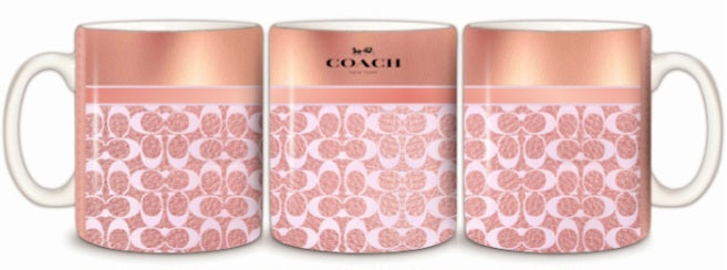 Luxury Designed 11oz. Coffee Cup Sublimation 3.6in x 9.4in Prints 3ct