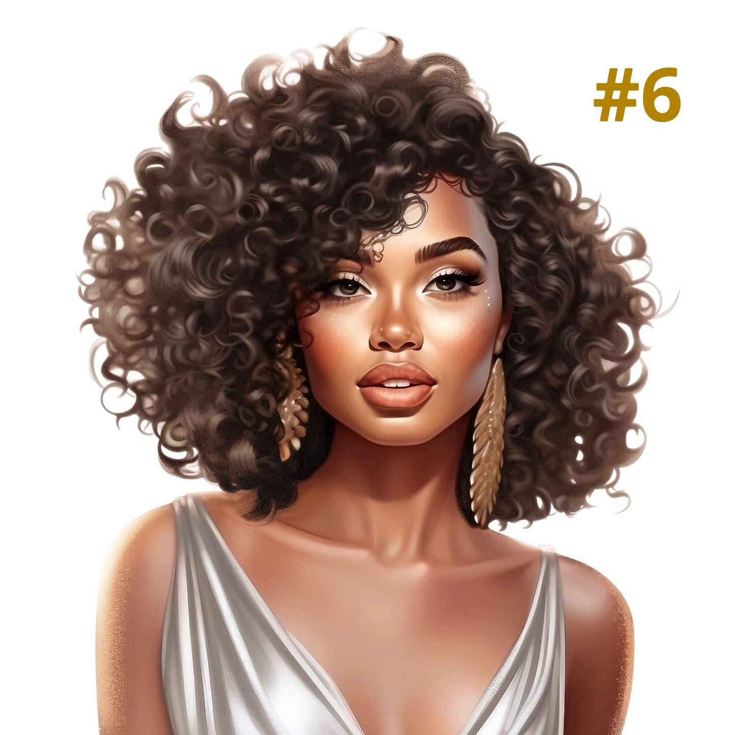 Diva Collection 3.50in x 4.00in Sublimation Transfers 8ct/ sheet