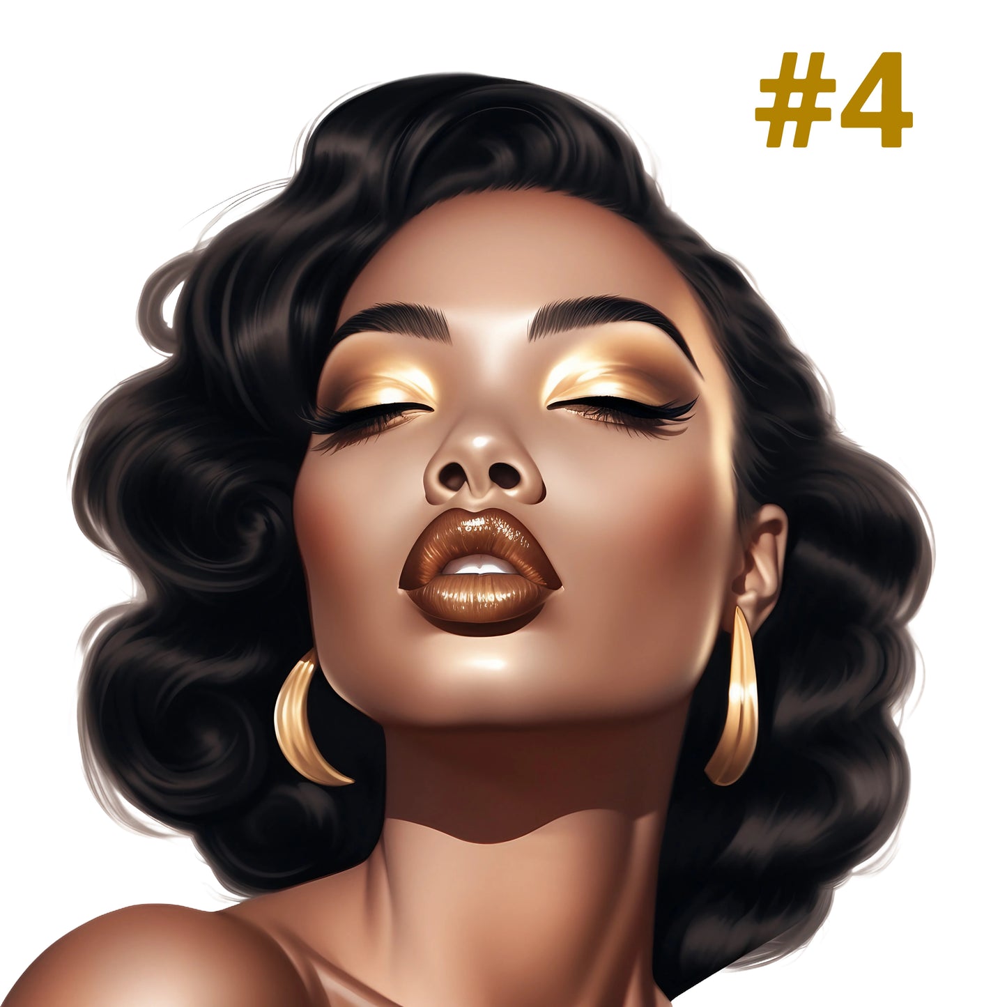 Diva Collection 3.50in x 4.00in Sublimation Transfers 8ct/ sheet