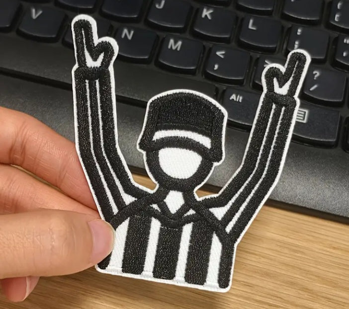 Referee Sports Iron on Patch