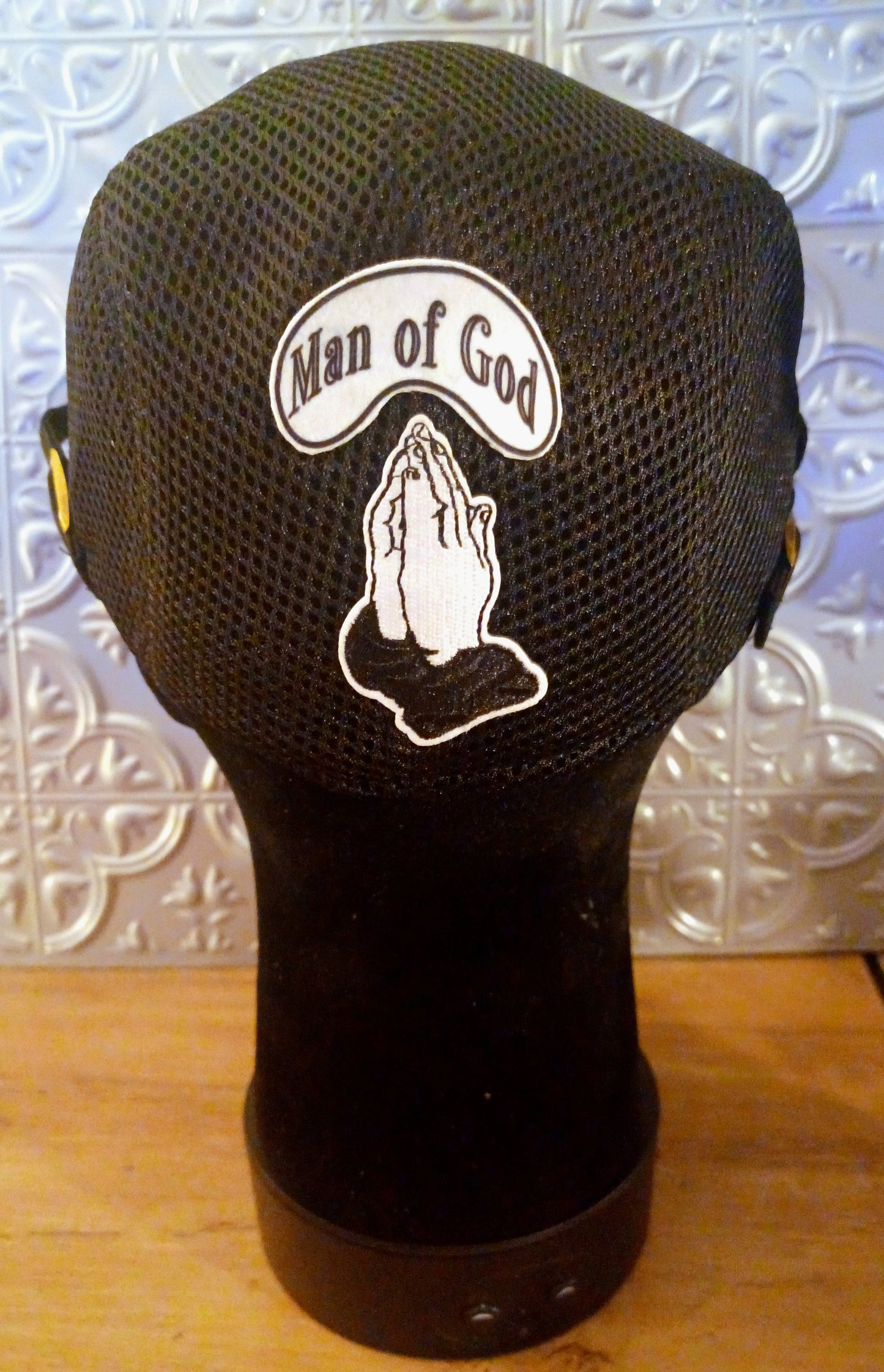 Praying Hands Iron on Patch 4pc pkg