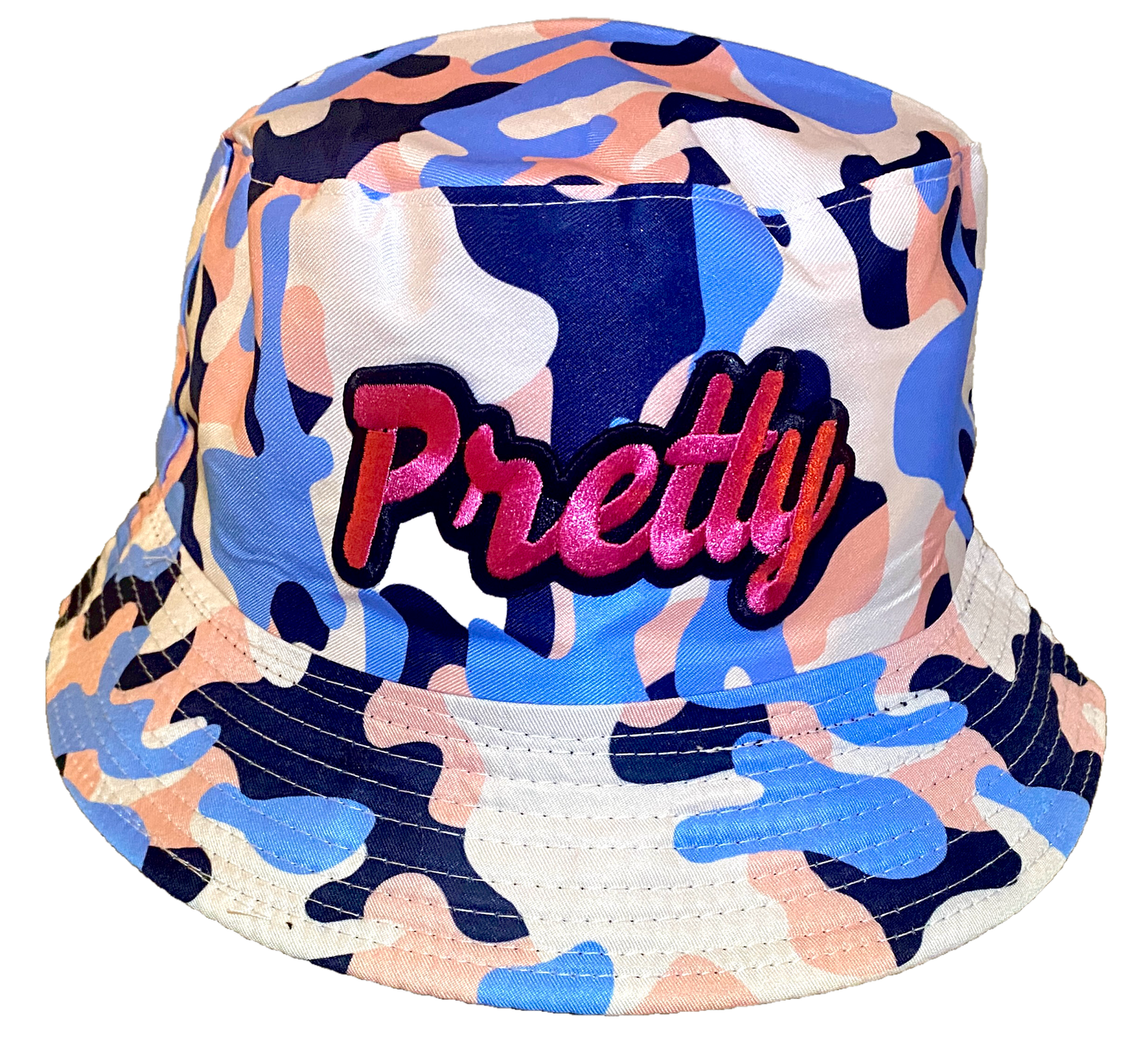 Pink Pretty Camouflage Bucket Hat