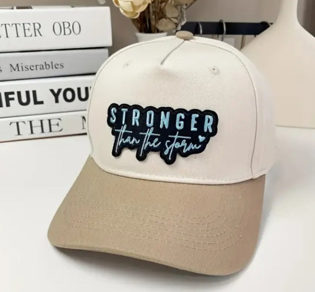 Stronger Then the Storm Iron on Patch