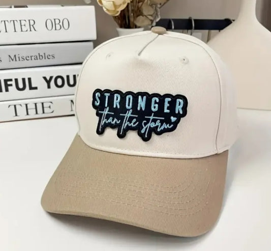 Stronger Then the Storm Iron on Patch