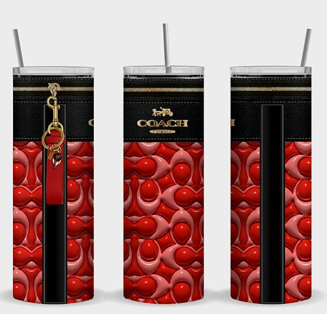 Luxury Designed 20oz. Straight Tumbler Sublimation Prints 2ct.