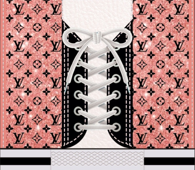 20oz Luxury Shoe Design Sublimation Prints