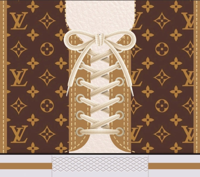20oz Luxury Shoe Design Sublimation Prints