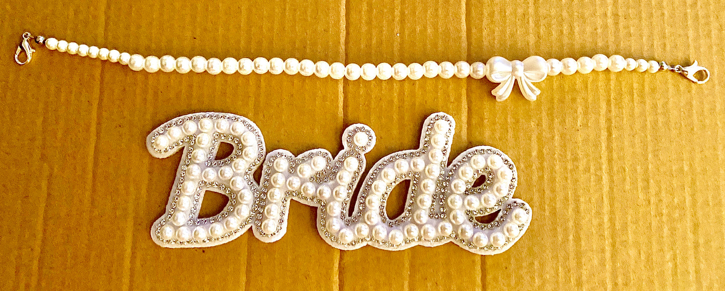 Patches & Matching Hat Chain 2pc Set