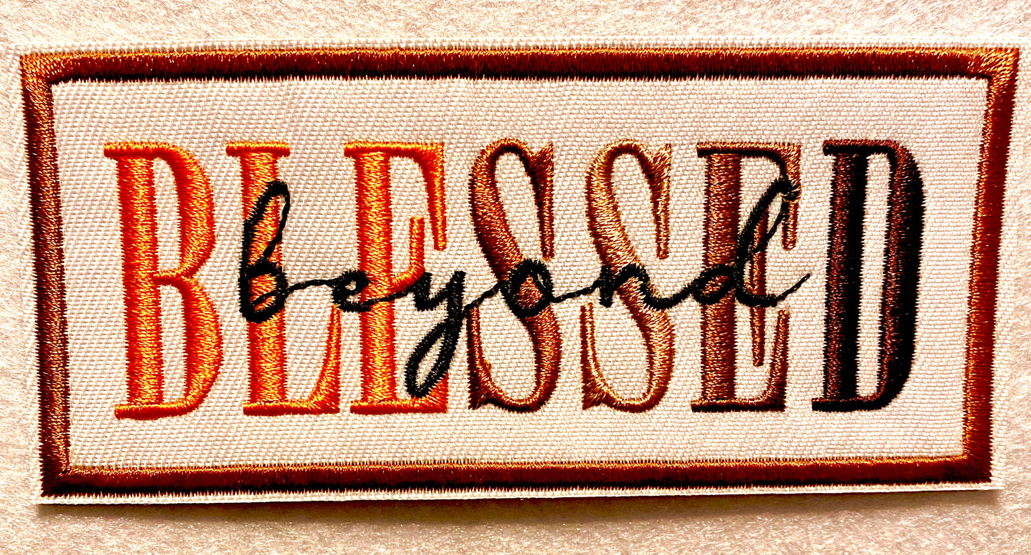 Beyond Blessed Iron on Patch