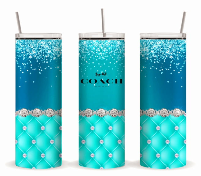 Luxury Designed 20oz. Straight Tumbler Sublimation Prints 2ct.