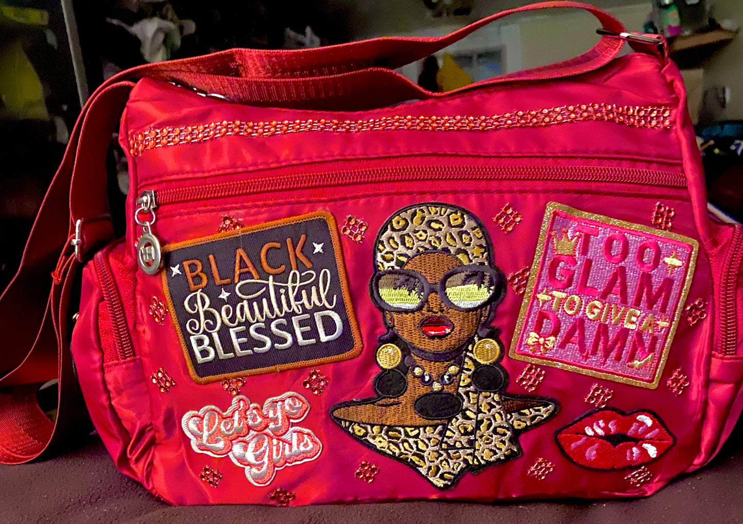 3PC. Soul Sisters African American Iron on Patches
