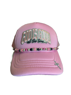 God Is Good All The Time Truckers Hat