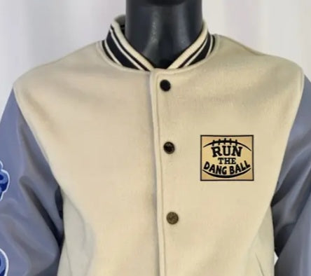 Run the Dang Ball Iron on Patch