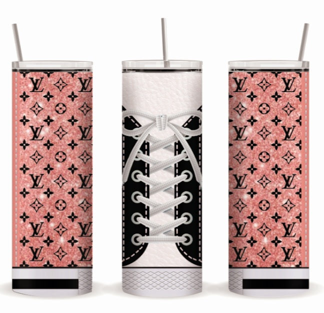 20oz Luxury Shoe Design Sublimation Prints