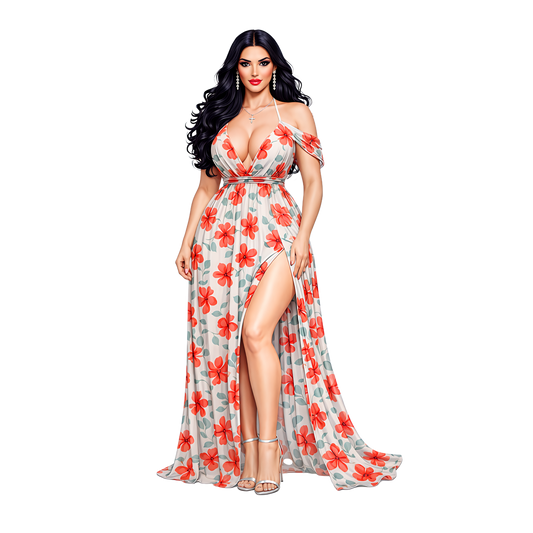Exotic Beauty Pre-Sized Sublimation Print