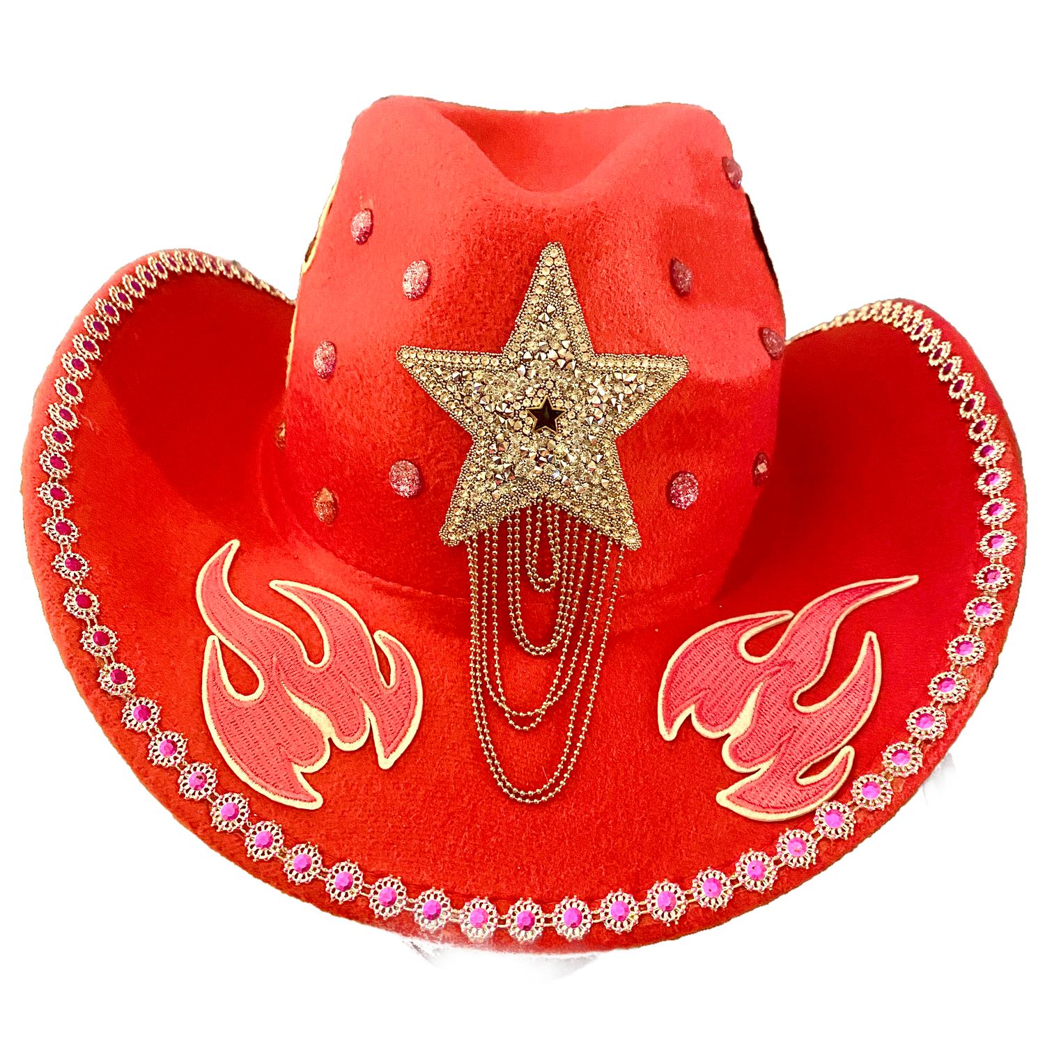 Cowboy Style  Decorated Hats
