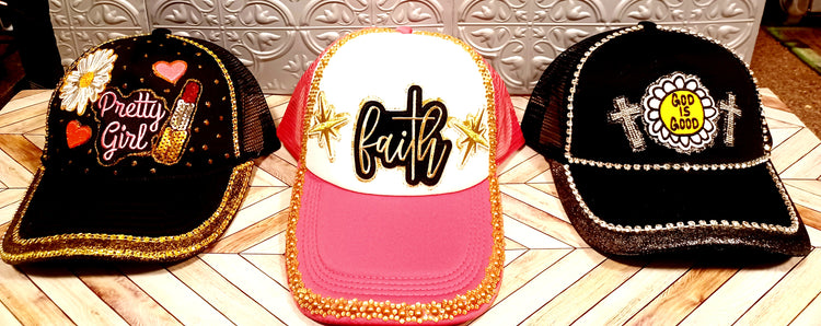 Decorated Trucker Hats