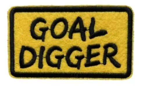 Gold Digger Iron on Patch