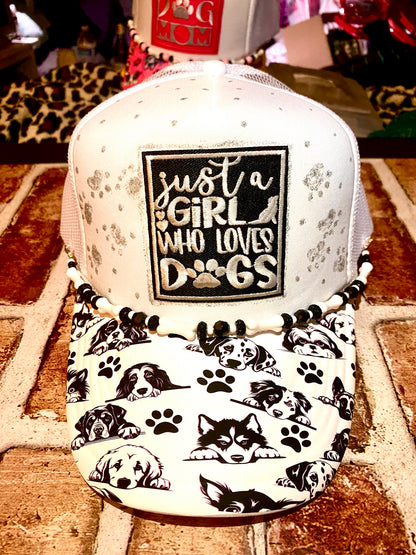 Girls Who Love Dogs Iron on  Patches
