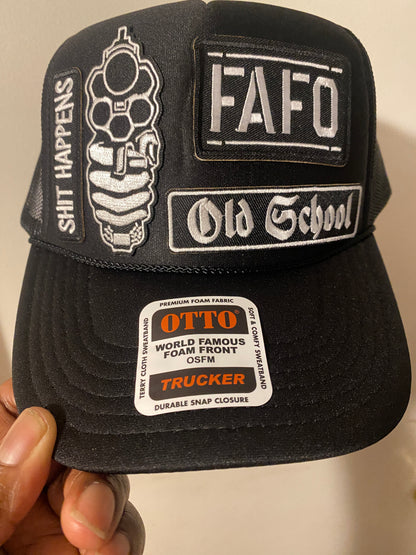 FAFO 5pc Hat & Patch Kit