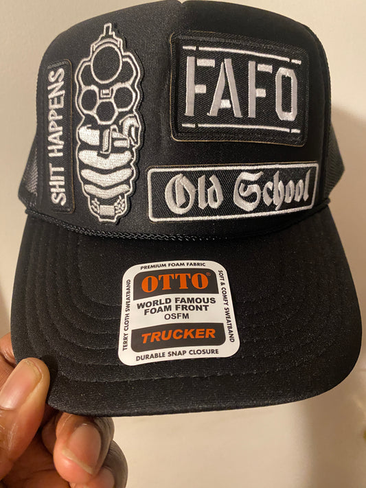 FAFO 5pc Hat & Patch Kit