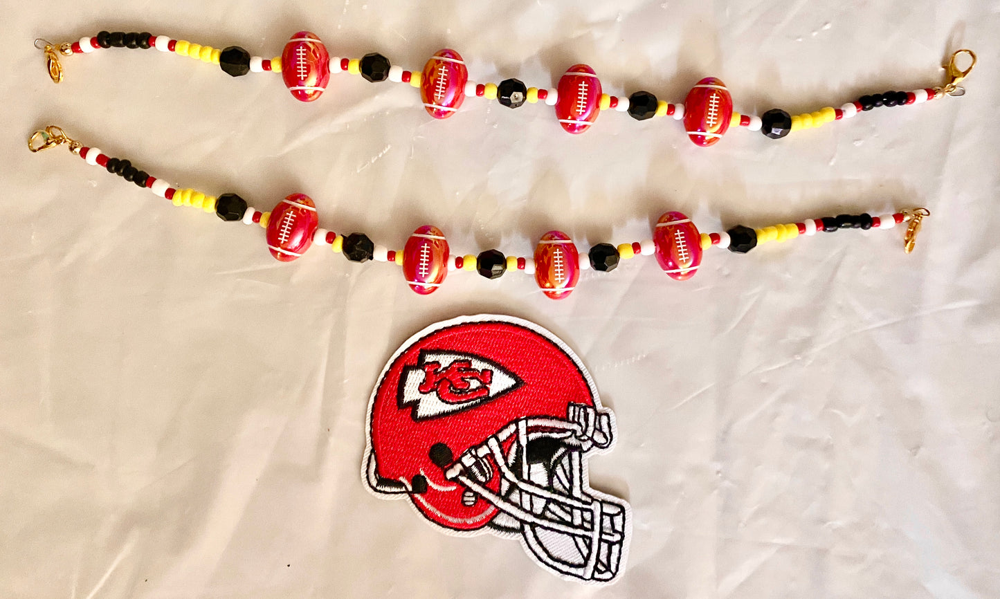 Patches & Matching Hat Chain 2pc Set