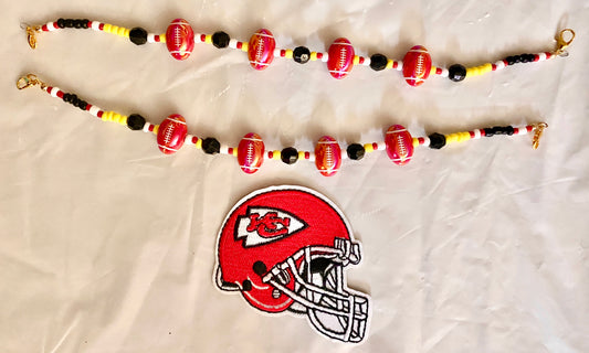 Patches & Matching Hat Chain 2pc Set