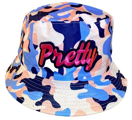 Pink Pretty Camouflage Bucket Hat