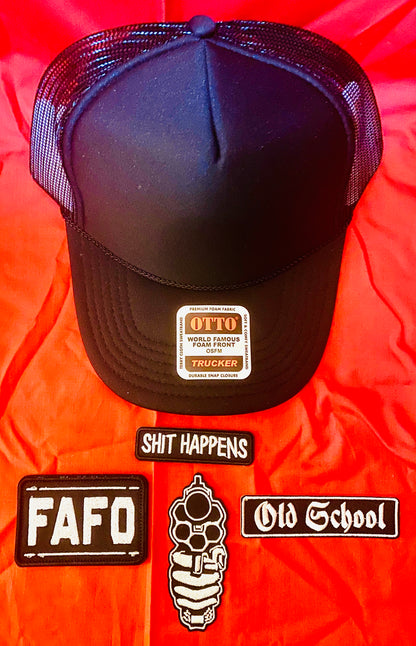 FAFO 5pc Hat & Patch Kit
