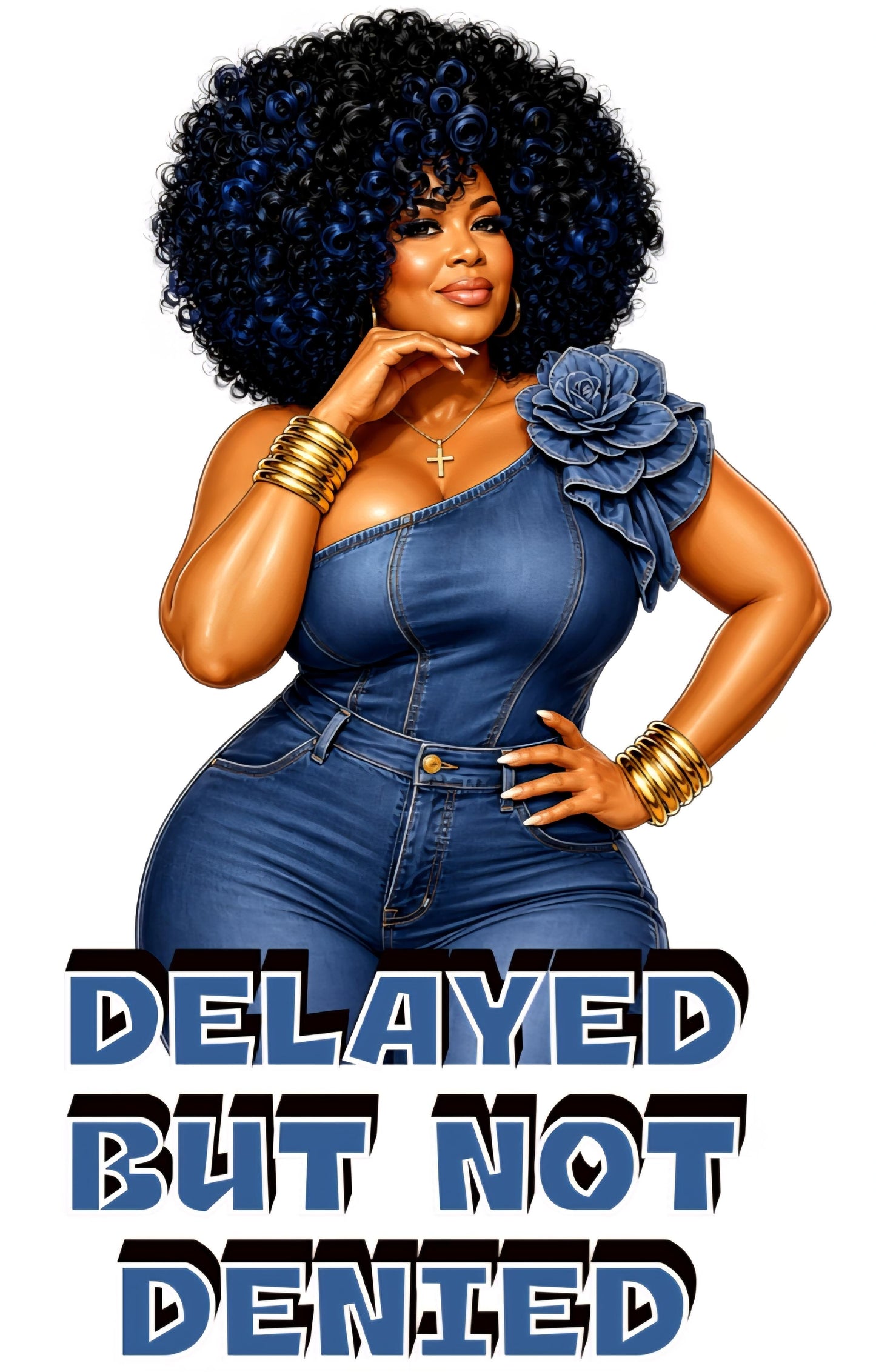 Delayed But Not Denied Pre-Sized Sublimation Transfer Prints