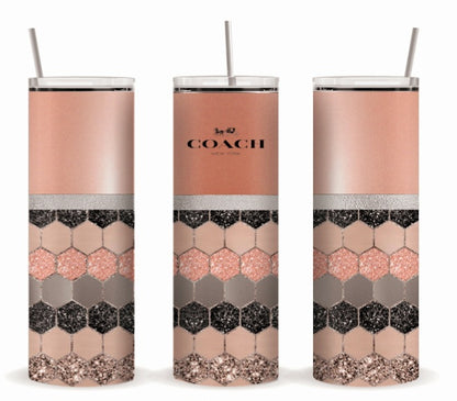 Luxury Designed  20oz. Straight Tumbler Sublimation Prints 2ct.