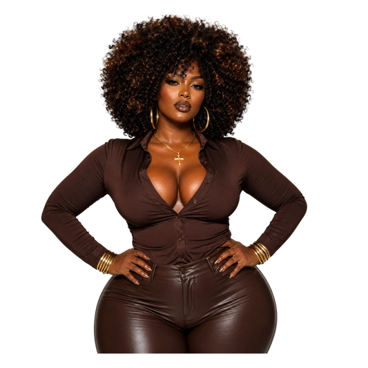 Foxy Brown Pre-Sized Sublimation Transfer Print