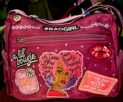 Soul Sisters African American Iron on Patches Asst. 3pc Set