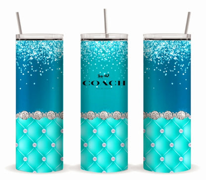 Luxury Designed  20oz. Straight Tumbler Sublimation Prints 2ct.