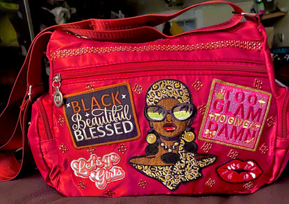 Soul Sisters African American Iron on Patches Asst. 3pc Set