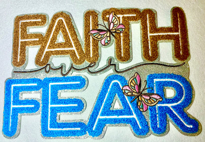 Large Iron on Appliqués