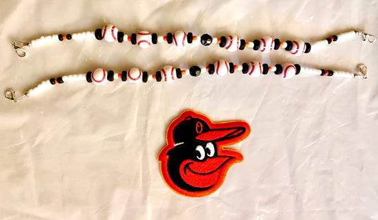 Patches & Matching Hat Chain 2pc Set