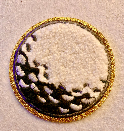 Golf Ball Iron on Patch