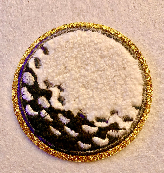 Golf Ball Iron on Patch
