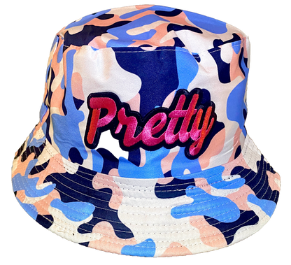 Pink Pretty Camouflage Bucket Hat