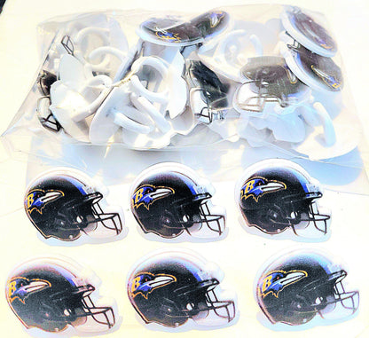 Baltimore Ravens Cup Cake Rings 24ct