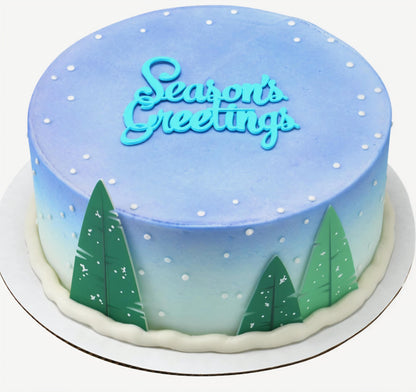 Season Greetings Cupcake & Cake Layon Decorations 25pc Set