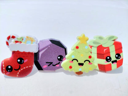 Christmas Cuties Cupcake Ring Decorations 24ct