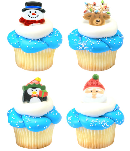 Christmas Jolly Bunch Cupcake 24pc Set