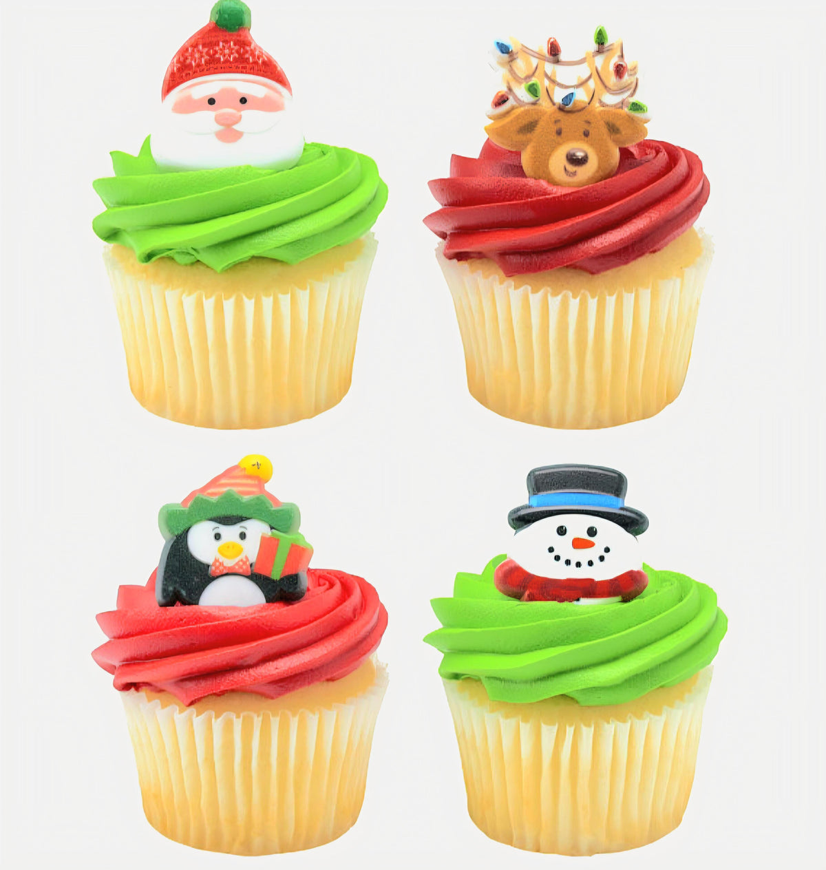 Christmas Jolly Bunch Cupcake 24pc Set