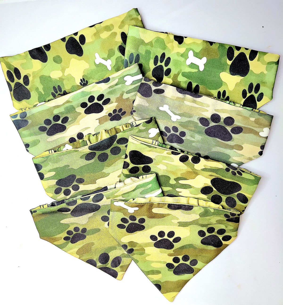 Handmade Scrunchie Dog Bandanas