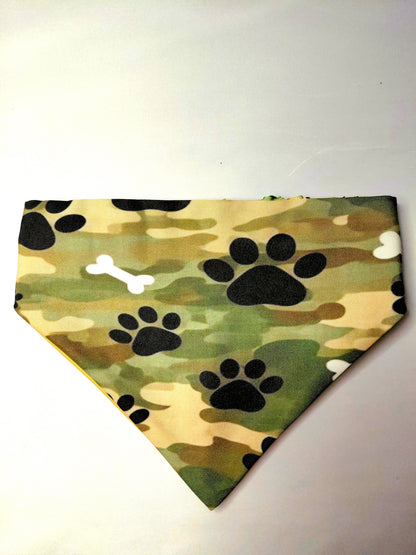 Handmade Scrunchie Dog Bandanas
