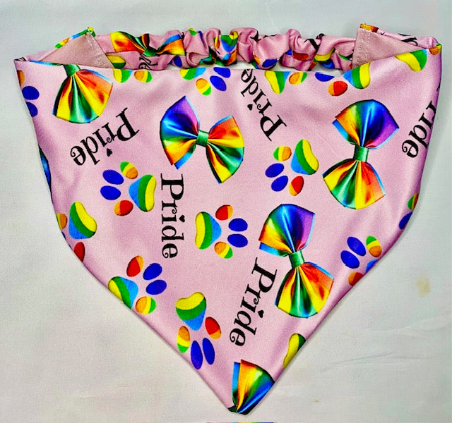 Handmade Scrunchie Dog Bandanas