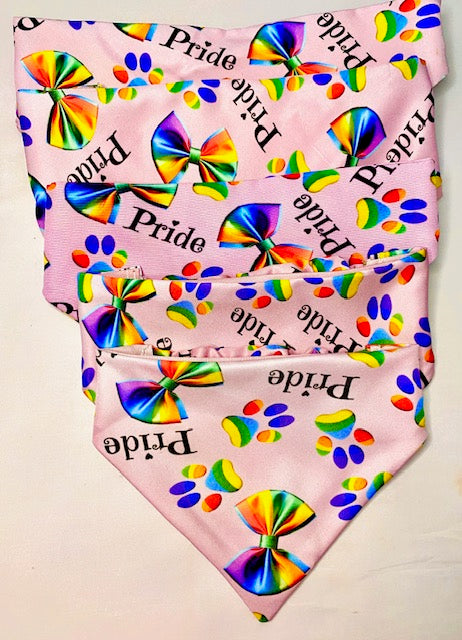Handmade Scrunchie Dog Bandanas