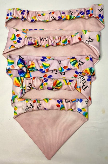 Handmade Scrunchie Dog Bandanas